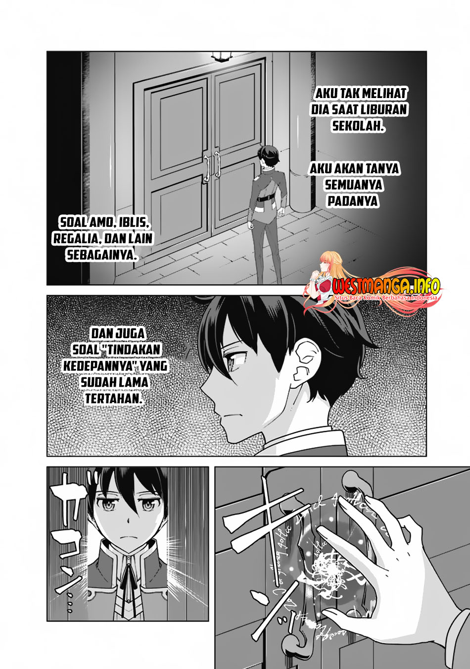 Rettou Me no Tensei Majutsushi Shiitage Rareta Moto Yuusha wa Mirai no Sekai o Yoyuu de Ikinuku Chapter 87 Bahasa Indonesia