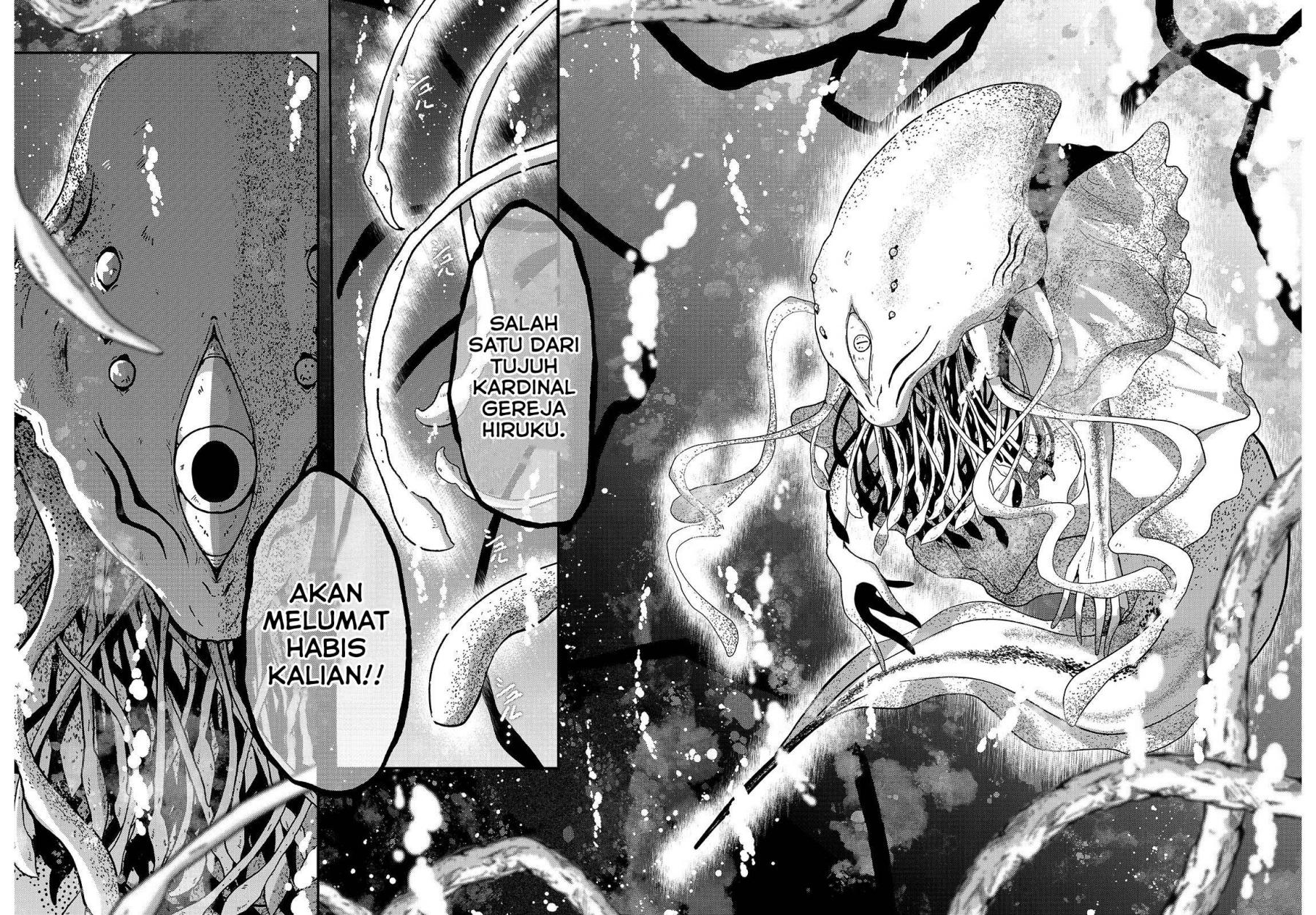 Gaikotsu Kishi-sama Tadaima Isekai e o Dekake-chuu Chapter 46 Bahasa Indonesia