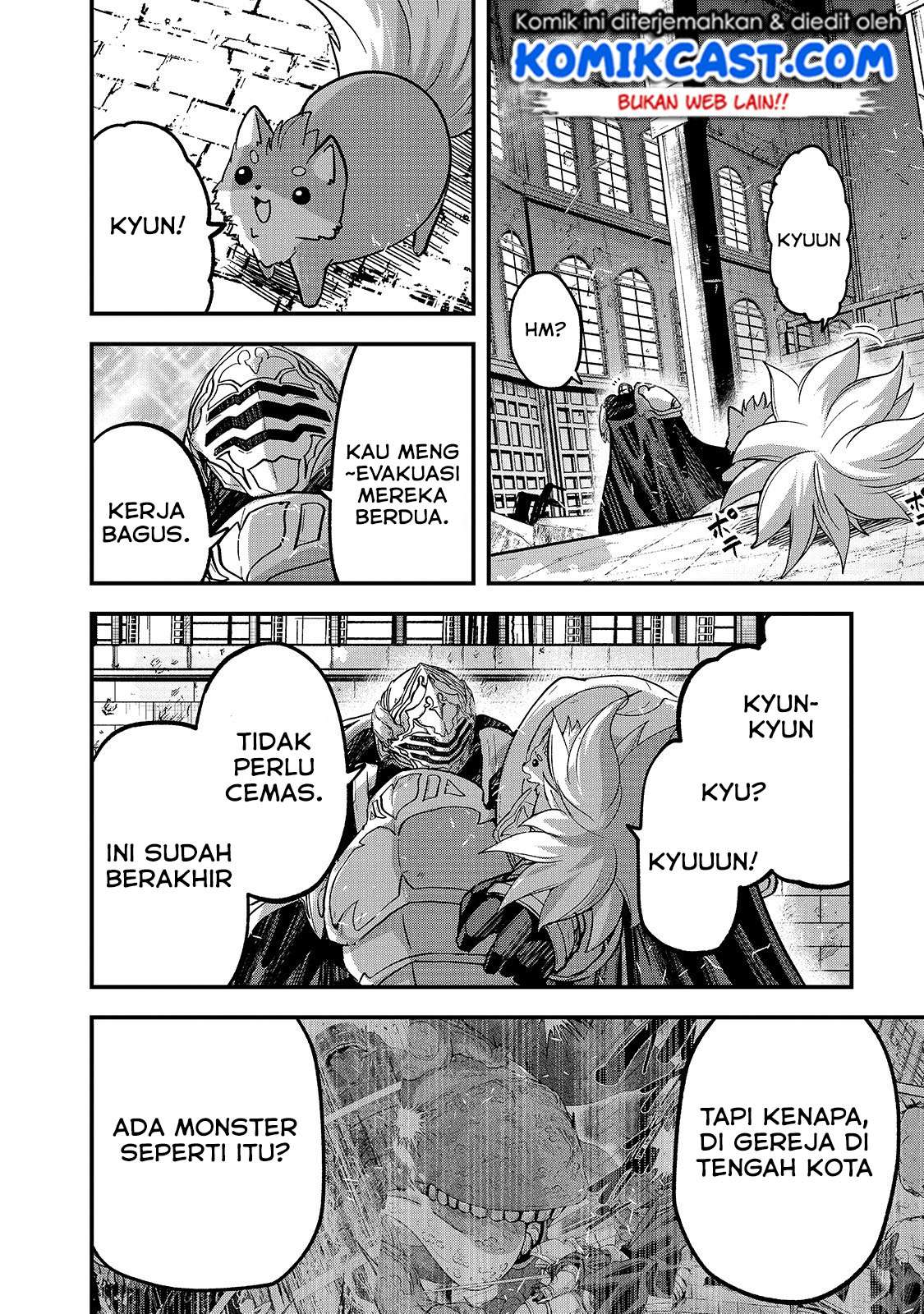 Gaikotsu Kishi-sama Tadaima Isekai e o Dekake-chuu Chapter 33 Bahasa Indonesia