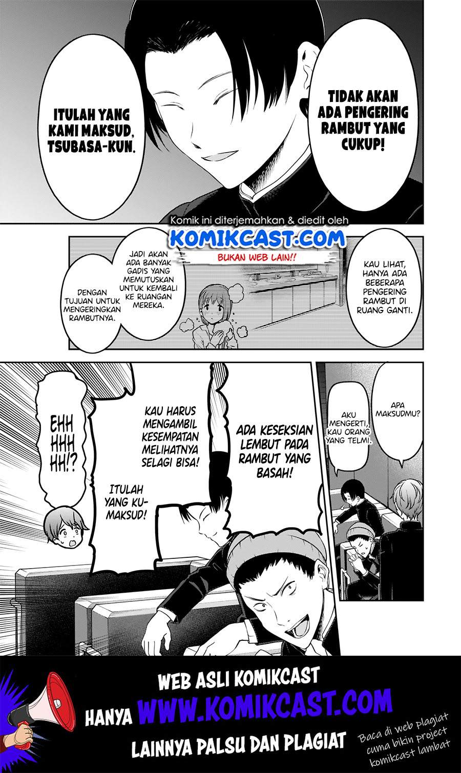 Kaguya-sama wa Kokurasetai – Tensai-tachi no Renai Zunousen Chapter 181 Bahasa Indonesia