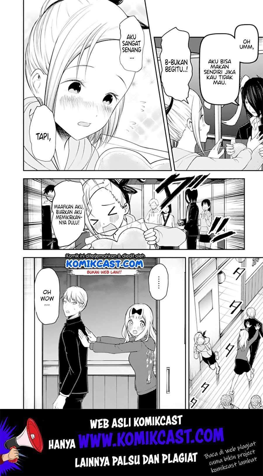 Kaguya-sama wa Kokurasetai – Tensai-tachi no Renai Zunousen Chapter 127 Bahasa Indonesia