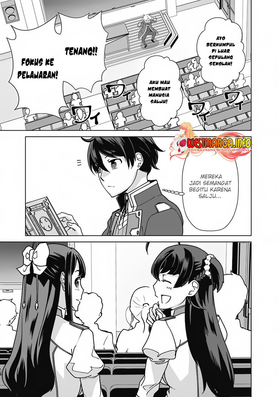 Rettou Me no Tensei Majutsushi Shiitage Rareta Moto Yuusha wa Mirai no Sekai o Yoyuu de Ikinuku Chapter 89 Bahasa Indonesia