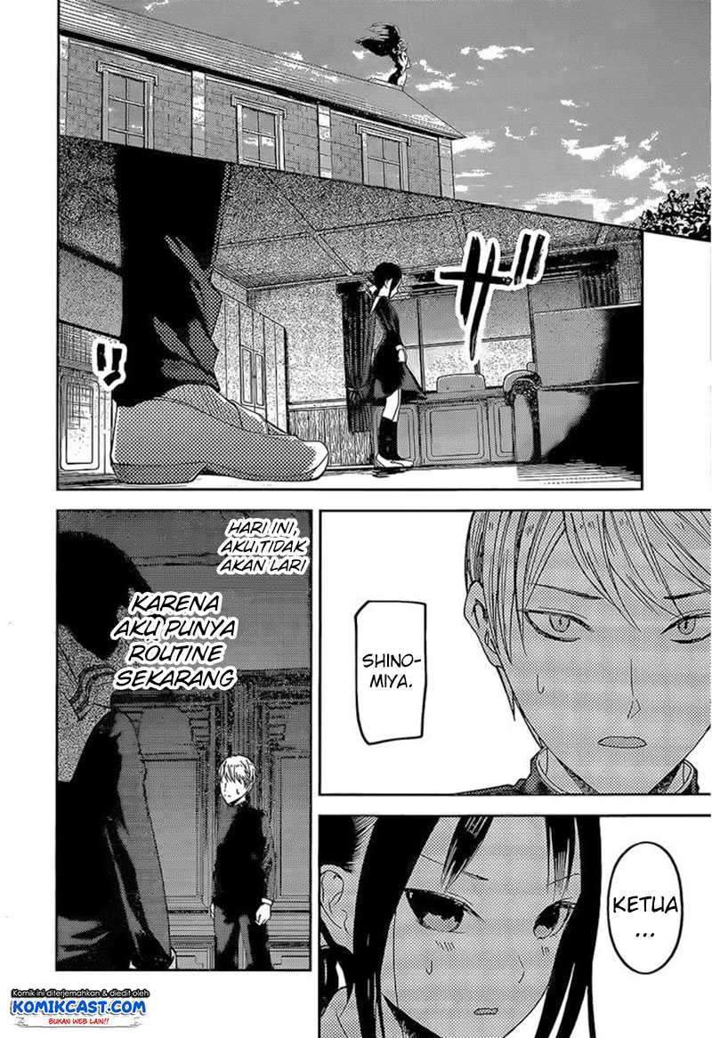 Kaguya-sama wa Kokurasetai – Tensai-tachi no Renai Zunousen Chapter 81 Bahasa Indonesia