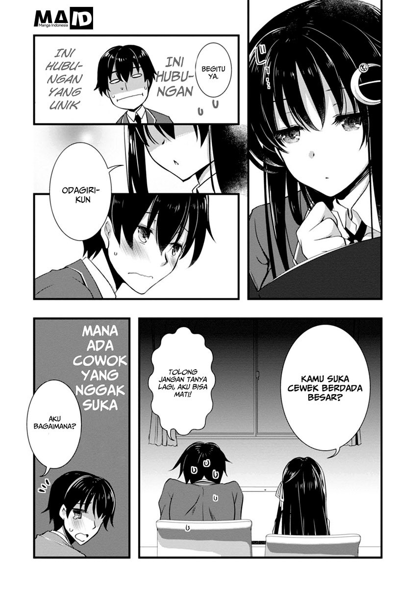 Hiota no Kanojo ga Ore no Motteru Eroge ni Kyoumi Shinshin Nanda ga…… Chapter 3 Bahasa Indonesia