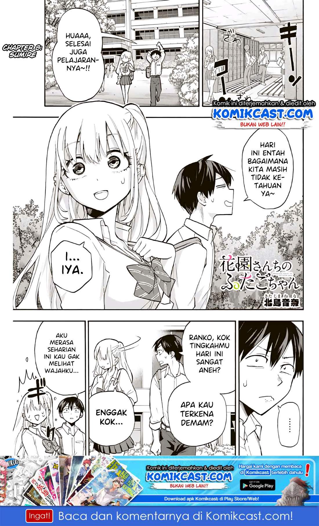 Hanazono Twins Chapter 08 Bahasa Indonesia