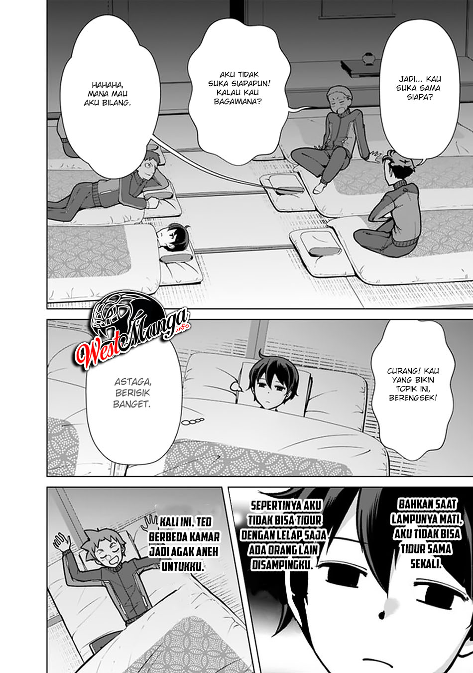 Rettou Me no Tensei Majutsushi Shiitage Rareta Moto Yuusha wa Mirai no Sekai o Yoyuu de Ikinuku Chapter 56 Bahasa Indonesia