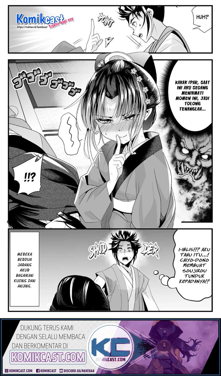 My New Wife Is Forcing Herself to Smile Chapter 47 Bahasa Indonesia