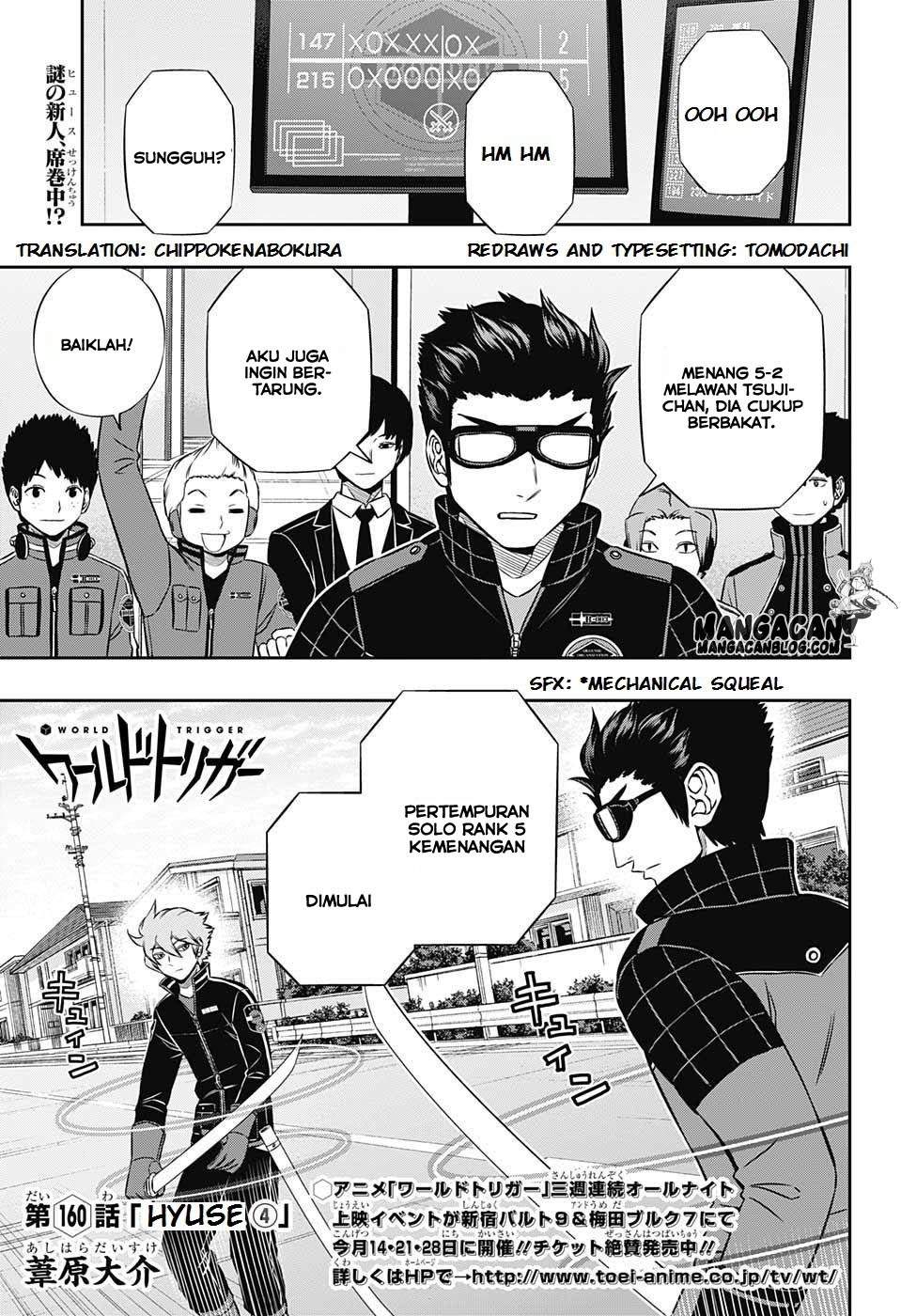 World Trigger Chapter 160 Bahasa Indonesia