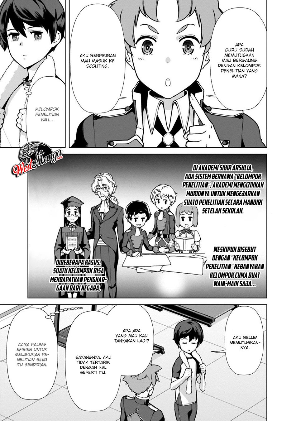 Rettou Me no Tensei Majutsushi Shiitage Rareta Moto Yuusha wa Mirai no Sekai o Yoyuu de Ikinuku Chapter 27 Bahasa Indonesia