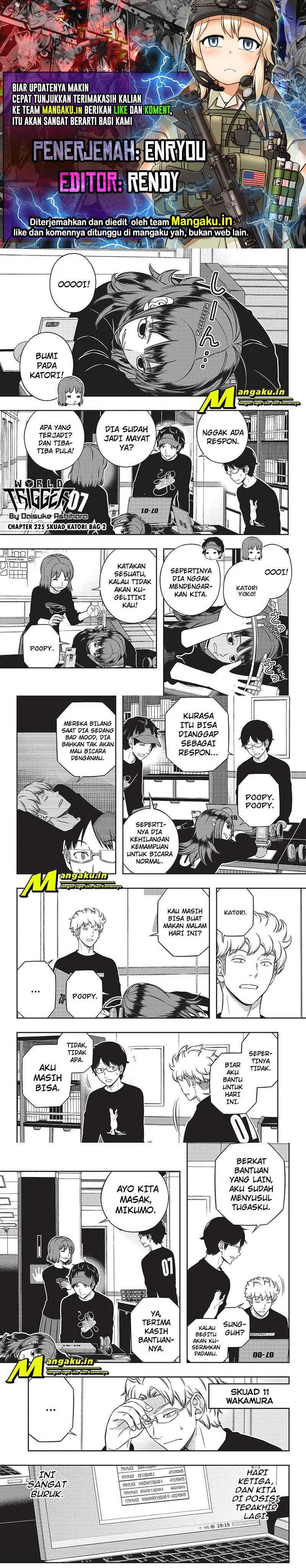 World Trigger Chapter 225 Bahasa Indonesia