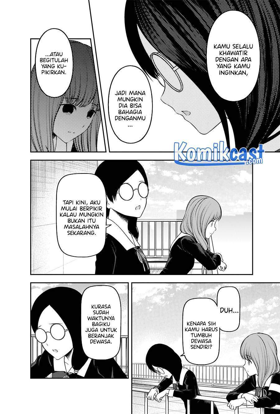 Kaguya-sama wa Kokurasetai – Tensai-tachi no Renai Zunousen Chapter 234 Bahasa Indonesia