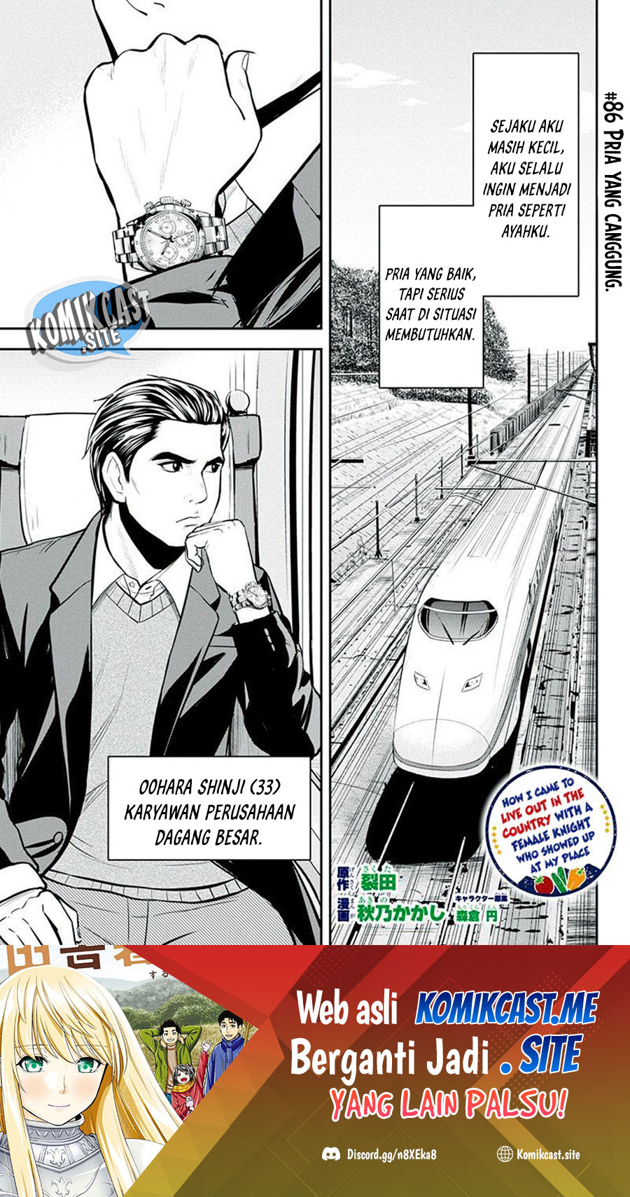 Orenchi ni Kita Onna Kishi to Inakagurashi Surukotoninatta Ken Chapter 86 Bahasa Indonesia