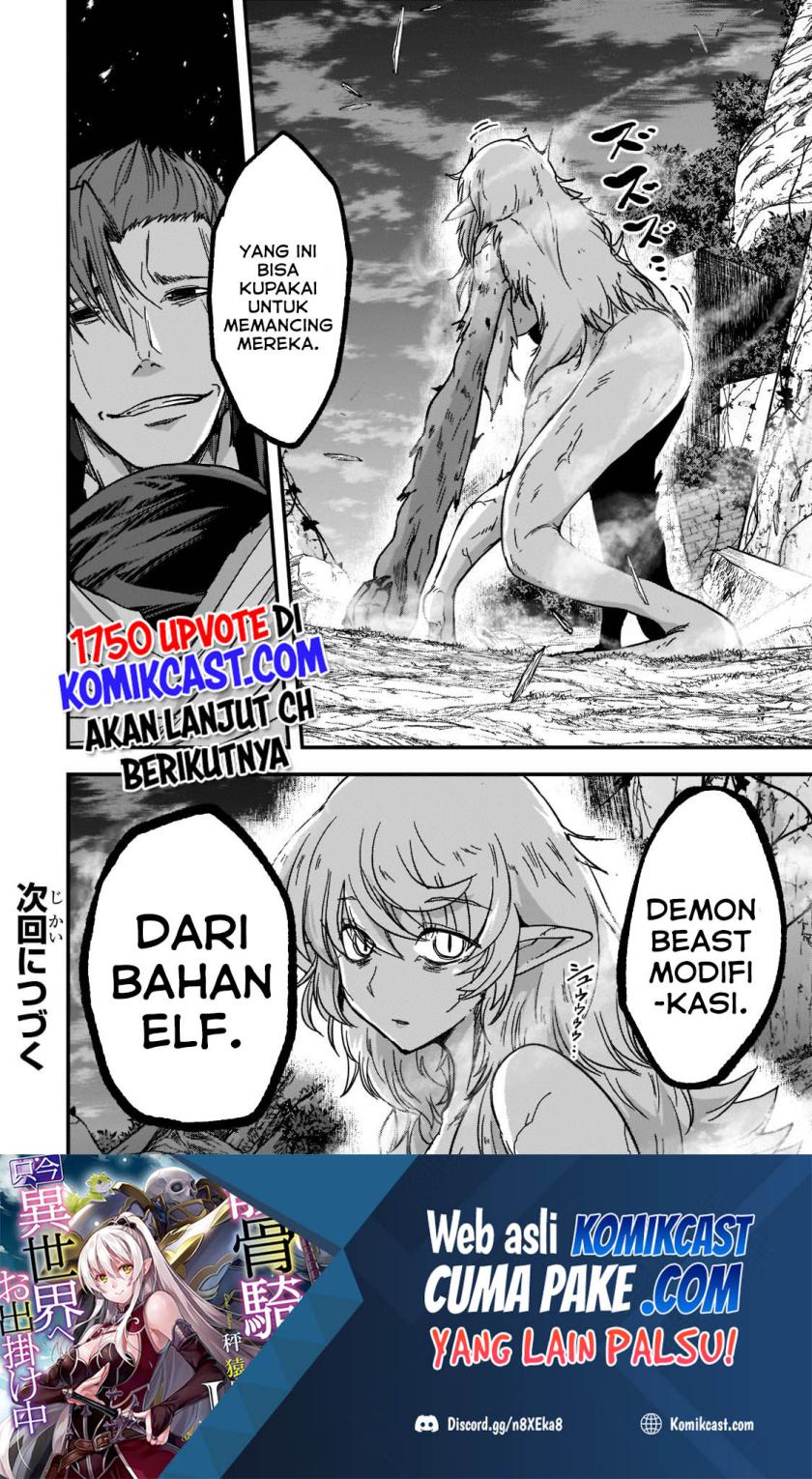 Gaikotsu Kishi-sama Tadaima Isekai e o Dekake-chuu Chapter 48 Bahasa Indonesia