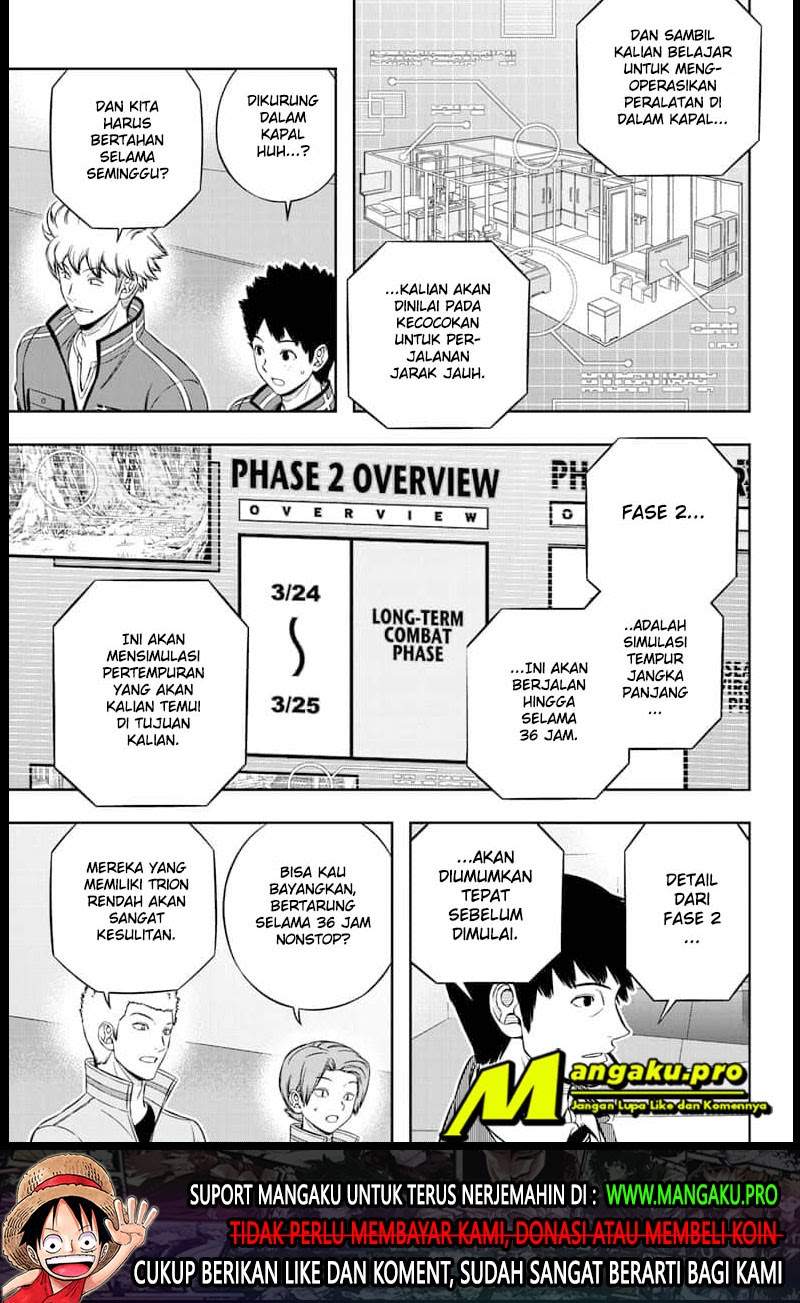 World Trigger Chapter 203 Bahasa Indonesia