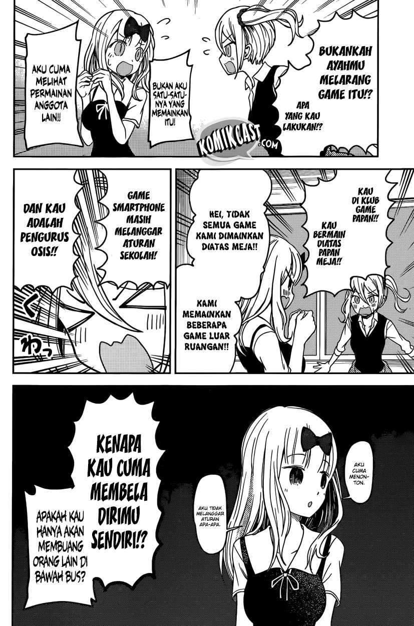 Kaguya-sama wa Kokurasetai – Tensai-tachi no Renai Zunousen Chapter 30 Bahasa Indonesia