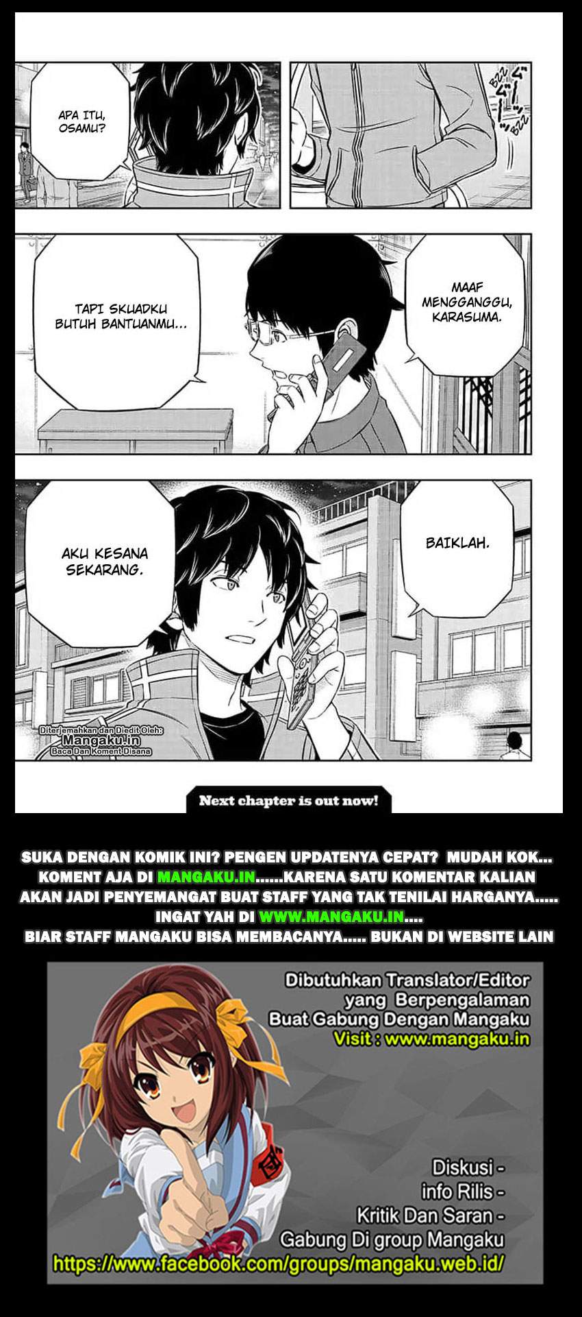 World Trigger Chapter 182 Bahasa Indonesia