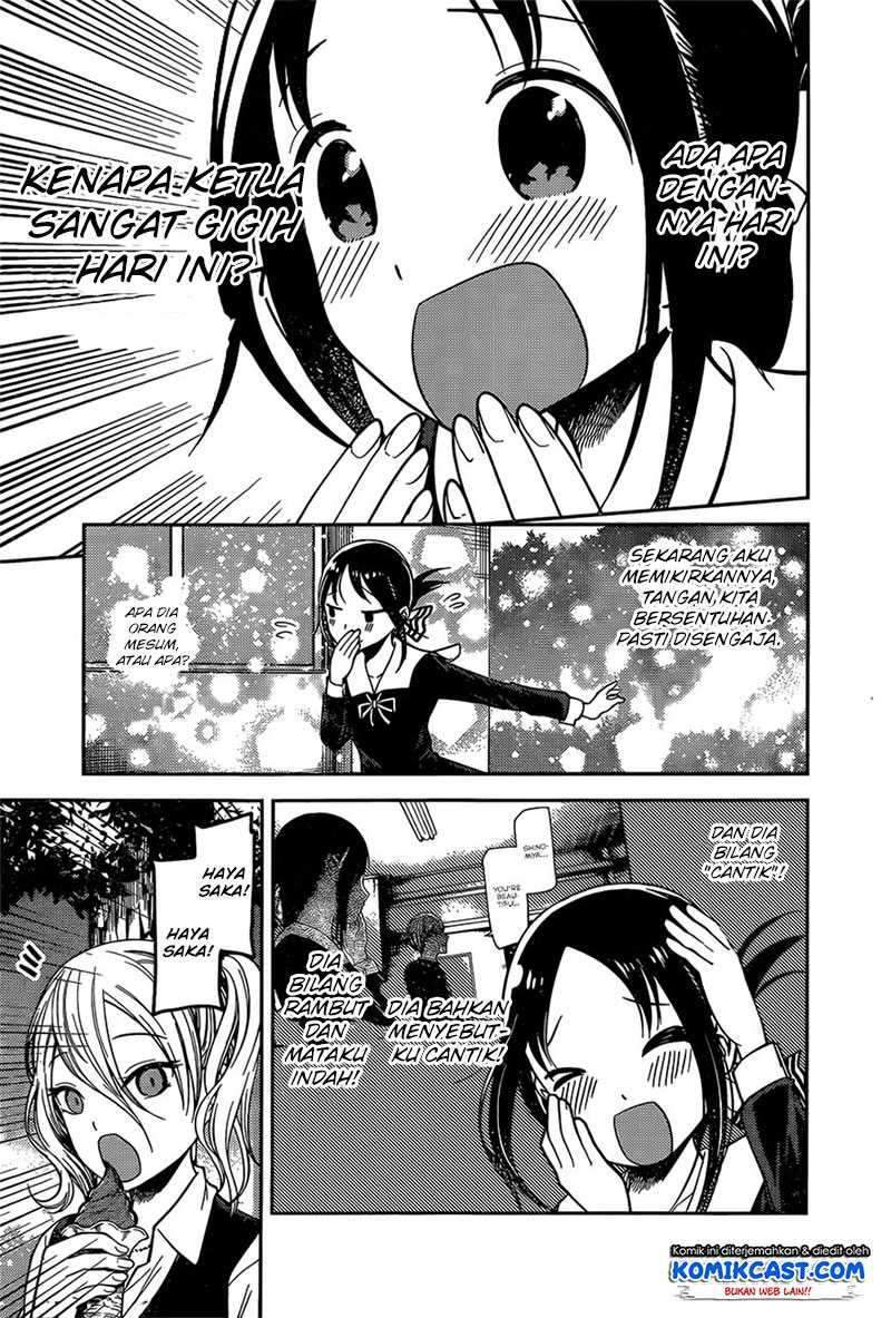 Kaguya-sama wa Kokurasetai – Tensai-tachi no Renai Zunousen Chapter 92 Bahasa Indonesia