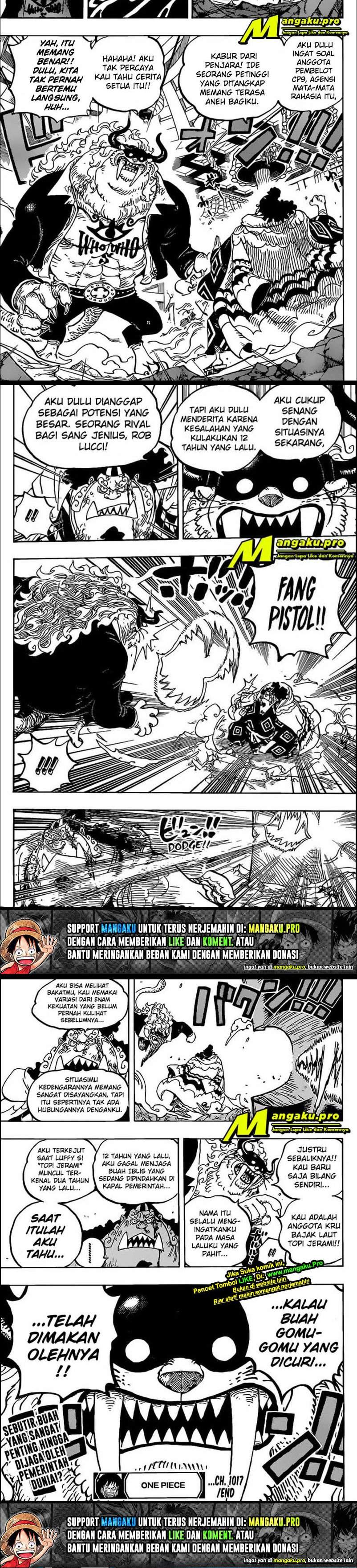 One Piece Chapter 1017 HD Bahasa Indonesia