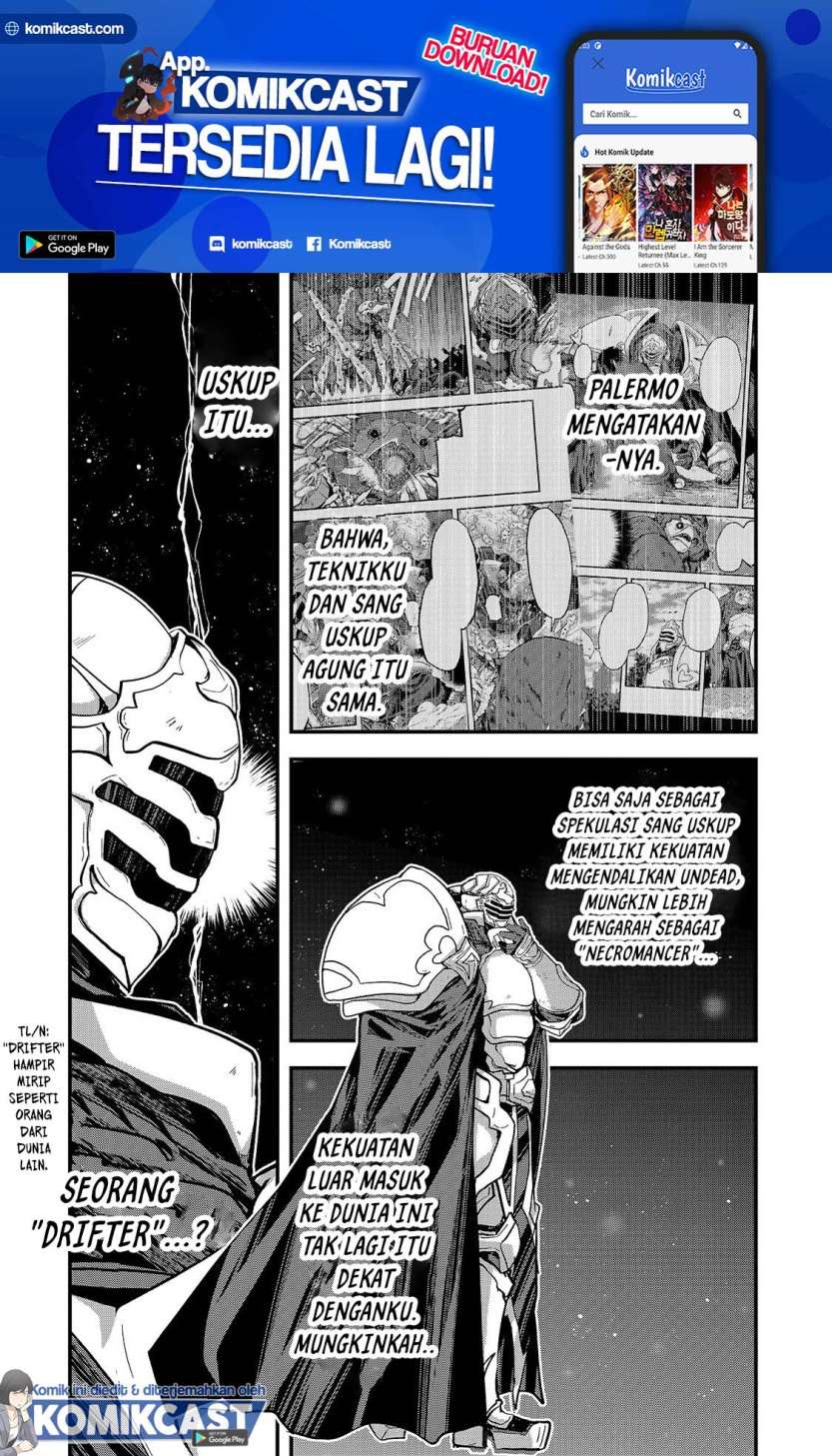 Gaikotsu Kishi-sama Tadaima Isekai e o Dekake-chuu Chapter 43 Bahasa Indonesia