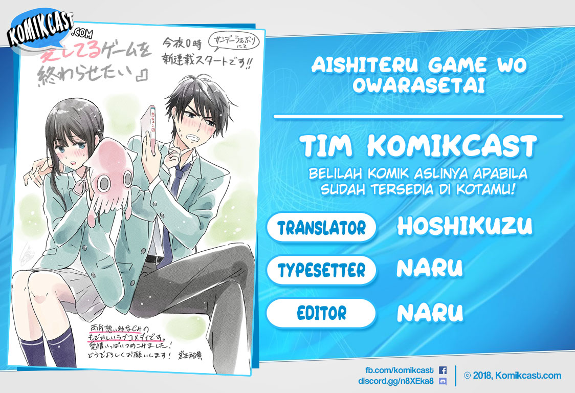 Aishiteru Game wo Owarasetai Chapter 04 Bahasa Indonesia