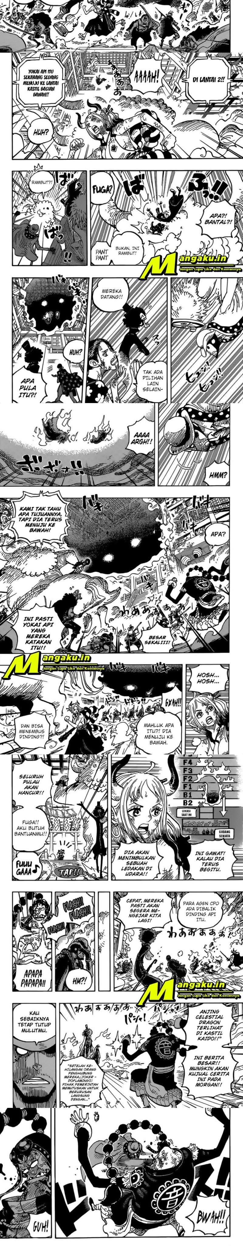 One Piece Chapter 1032 HQ Bahasa Indonesia