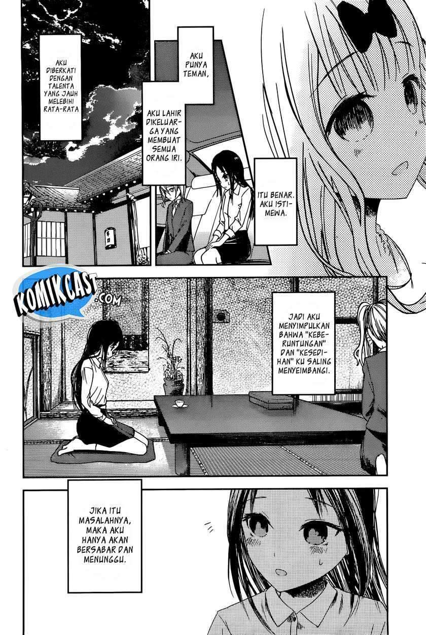 Kaguya-sama wa Kokurasetai – Tensai-tachi no Renai Zunousen Chapter 44 Bahasa Indonesia