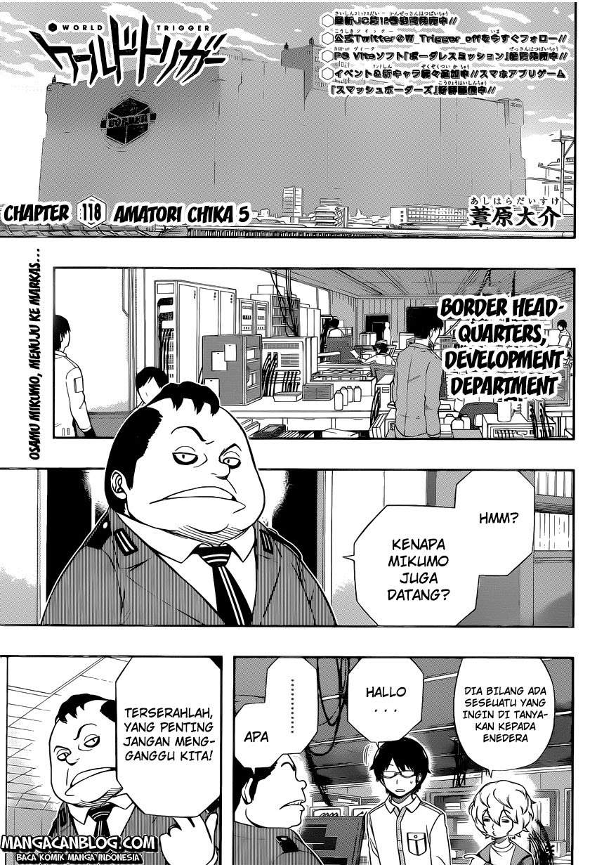 World Trigger Chapter 118 Bahasa Indonesia