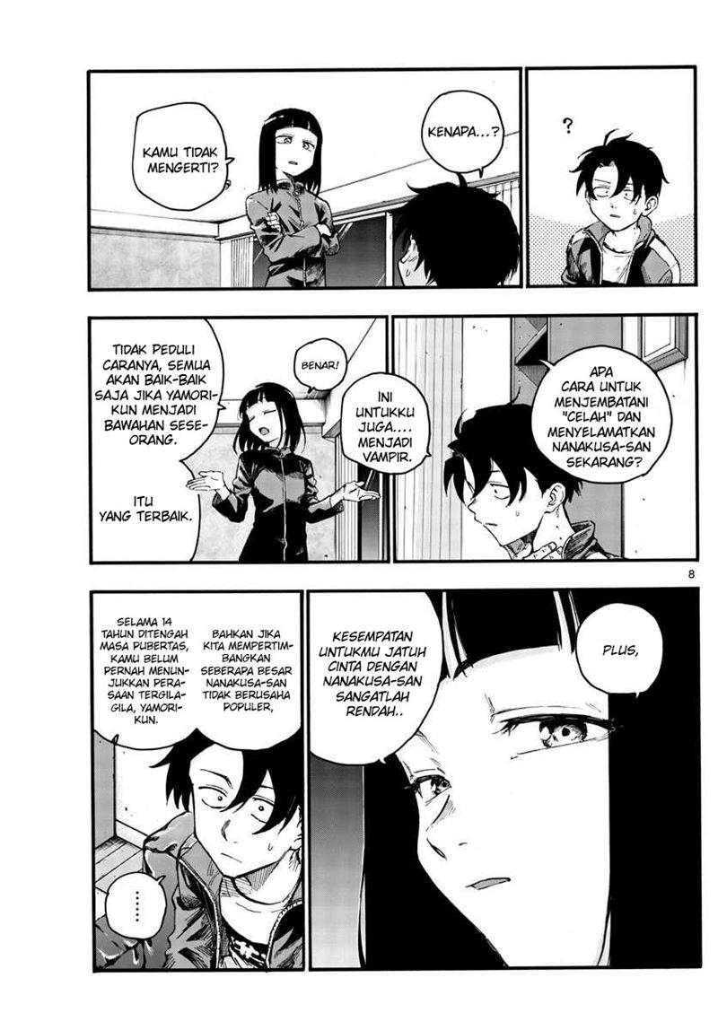 Yofukashi no Uta Chapter 45 Bahasa Indonesia