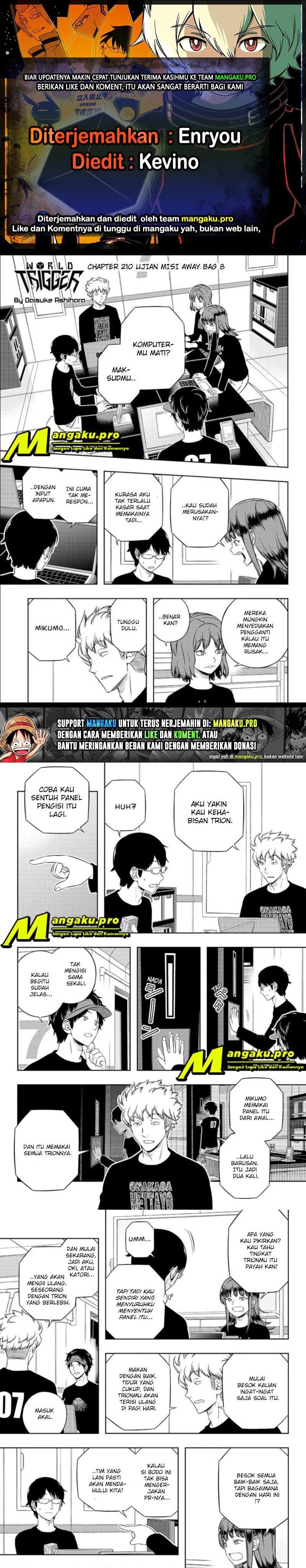 World Trigger Chapter 210 Bahasa Indonesia