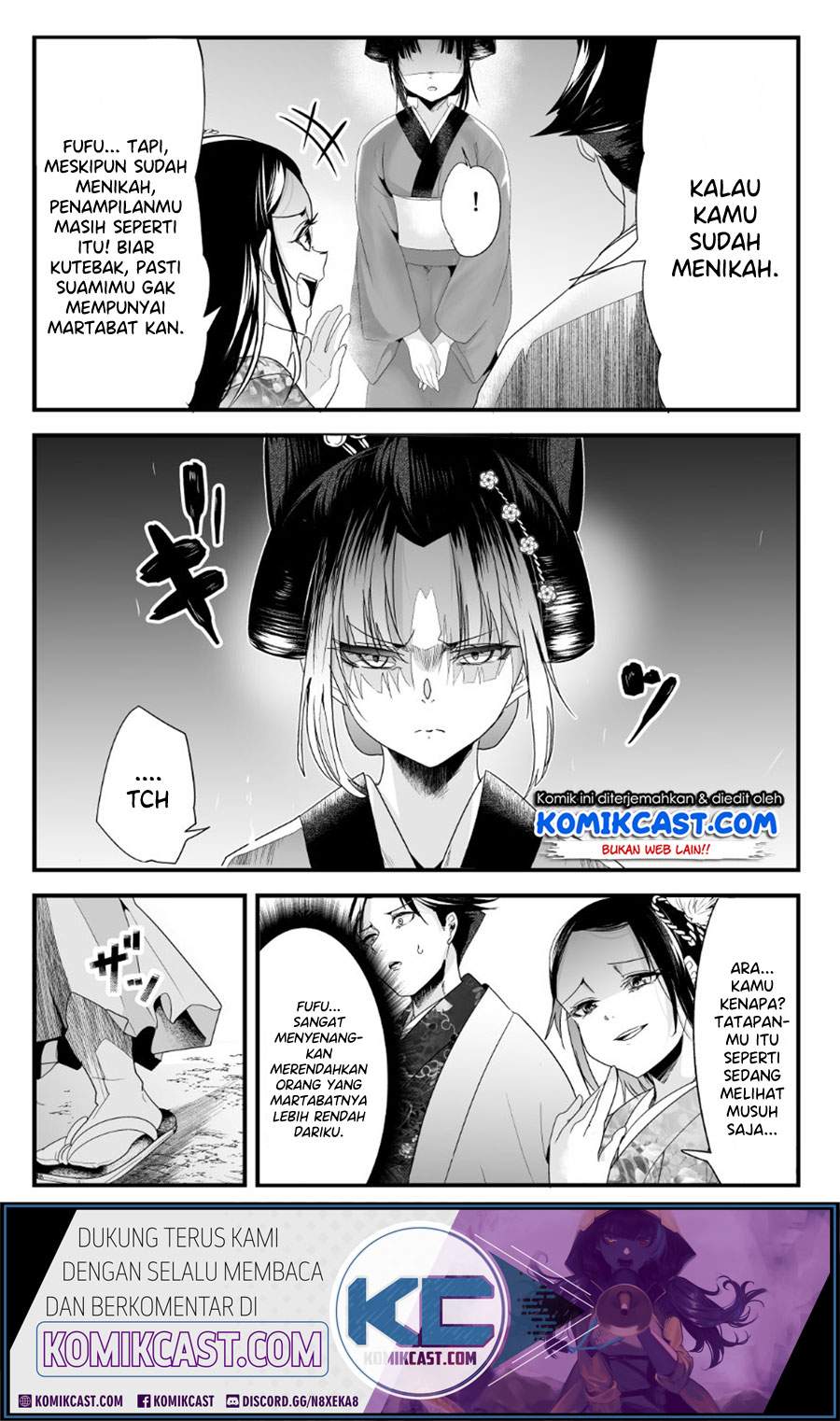 My New Wife Is Forcing Herself to Smile Chapter 21 Bahasa Indonesia