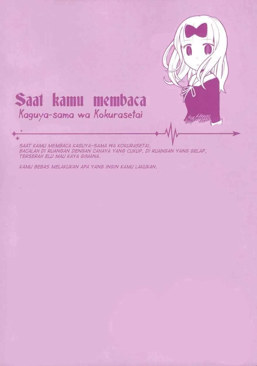 Kaguya-sama wa Kokurasetai – Tensai-tachi no Renai Zunousen Chapter 20.5 Bahasa Indonesia