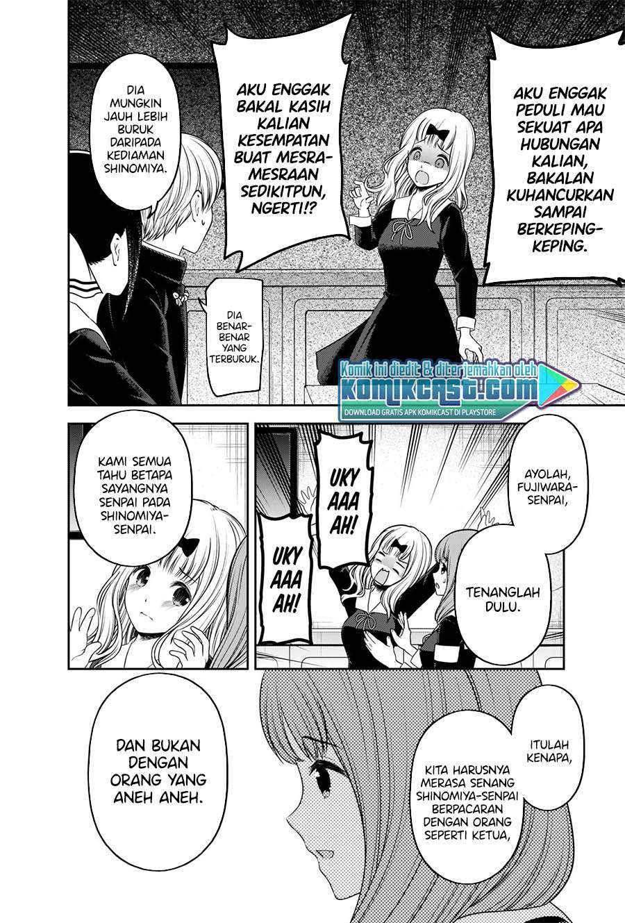 Kaguya-sama wa Kokurasetai – Tensai-tachi no Renai Zunousen Chapter 223 Bahasa Indonesia