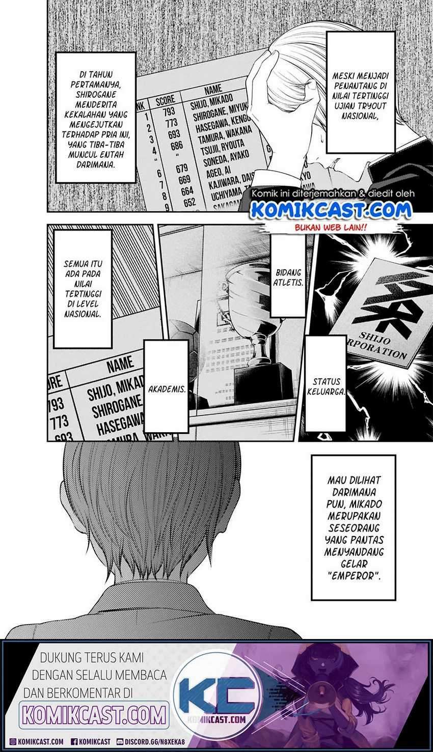 Kaguya-sama wa Kokurasetai – Tensai-tachi no Renai Zunousen Chapter 212HQ Bahasa Indonesia