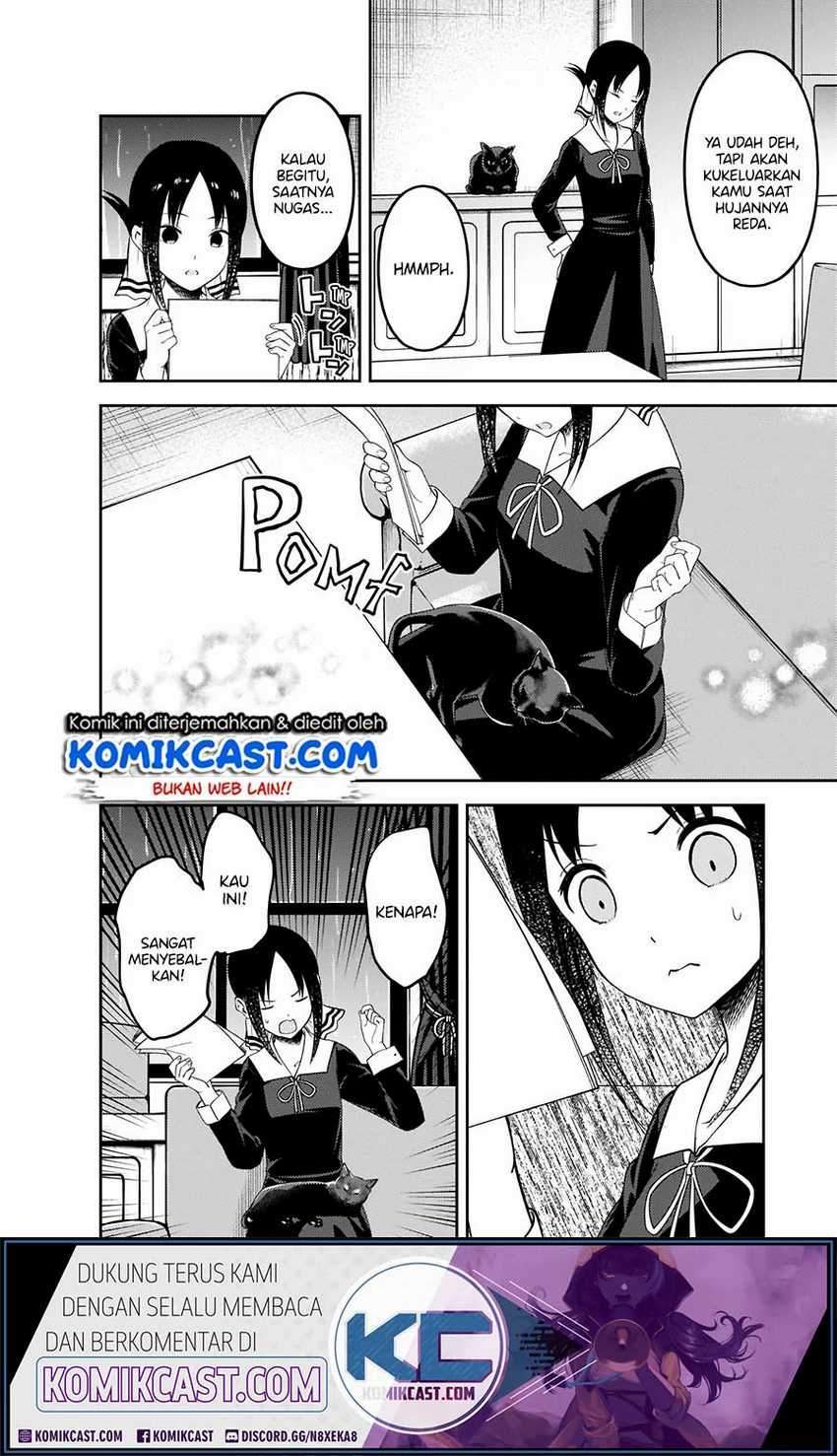 Kaguya-sama wa Kokurasetai – Tensai-tachi no Renai Zunousen Chapter 214HQ Bahasa Indonesia