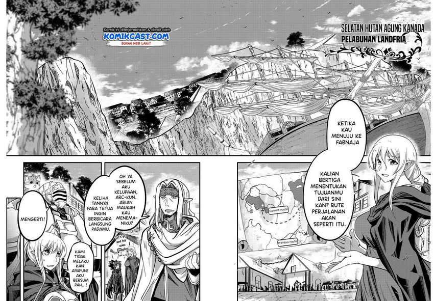 Gaikotsu Kishi-sama Tadaima Isekai e o Dekake-chuu Chapter 35 Bahasa Indonesia