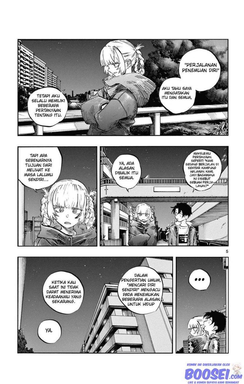 Yofukashi no Uta Chapter 69 Bahasa Indonesia