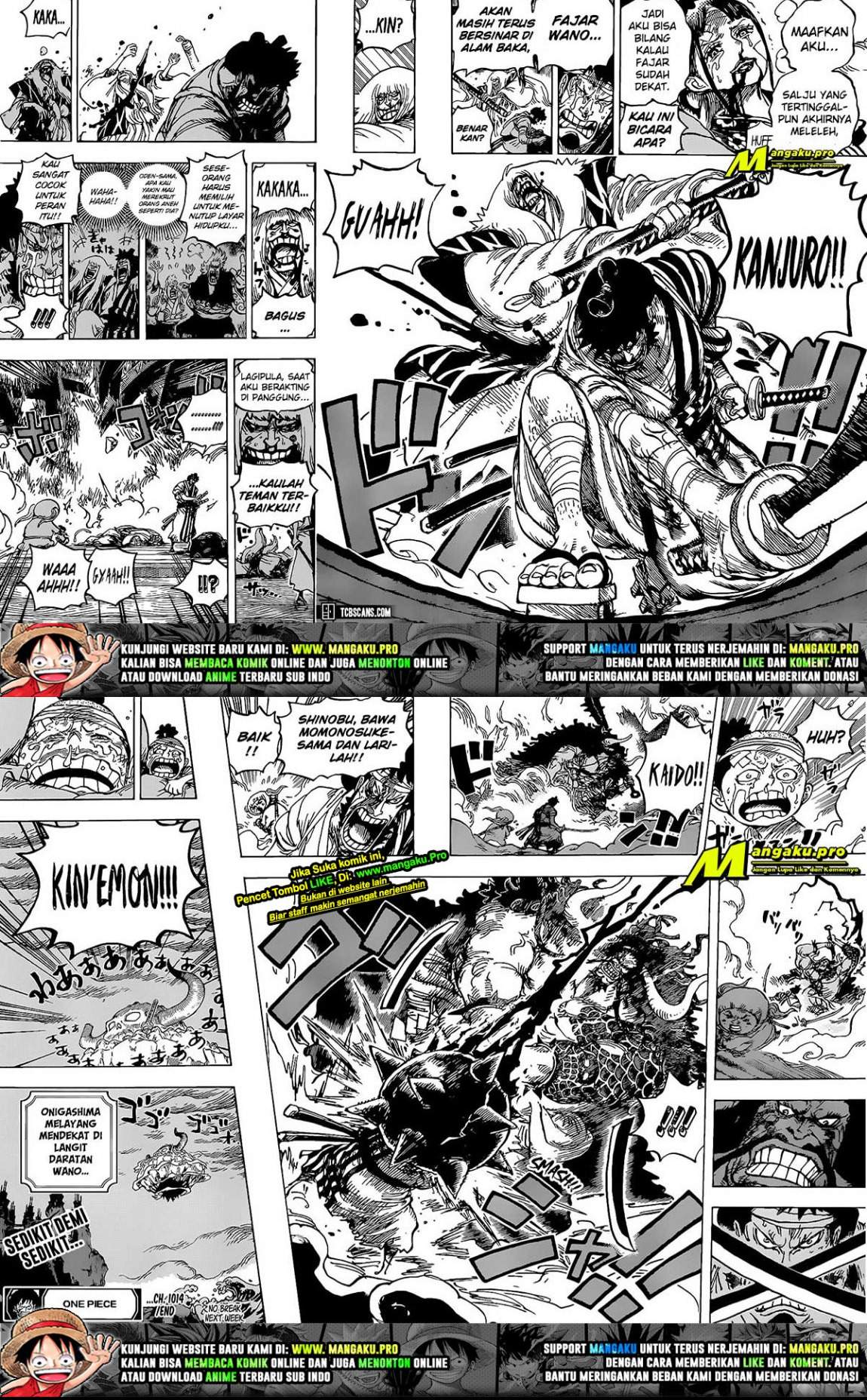 One Piece Chapter 1014 HQ Bahasa Indonesia