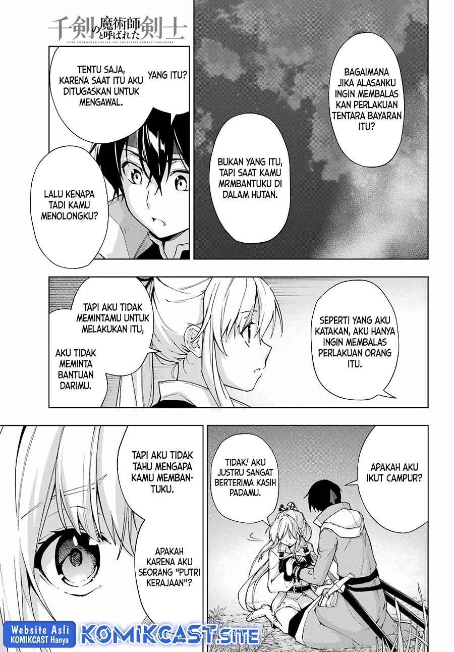 The Swordsman Called the Countless Swords Sorcerer Chapter 38 Bahasa Indonesia