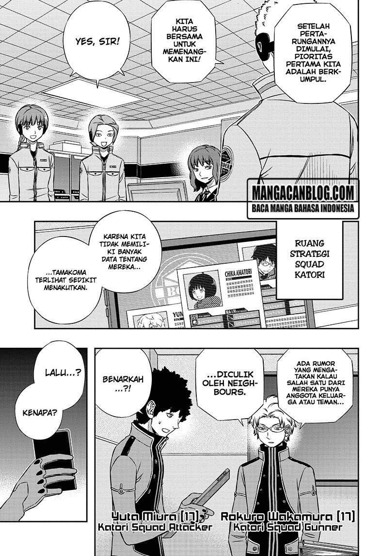 World Trigger Chapter 137 Bahasa Indonesia