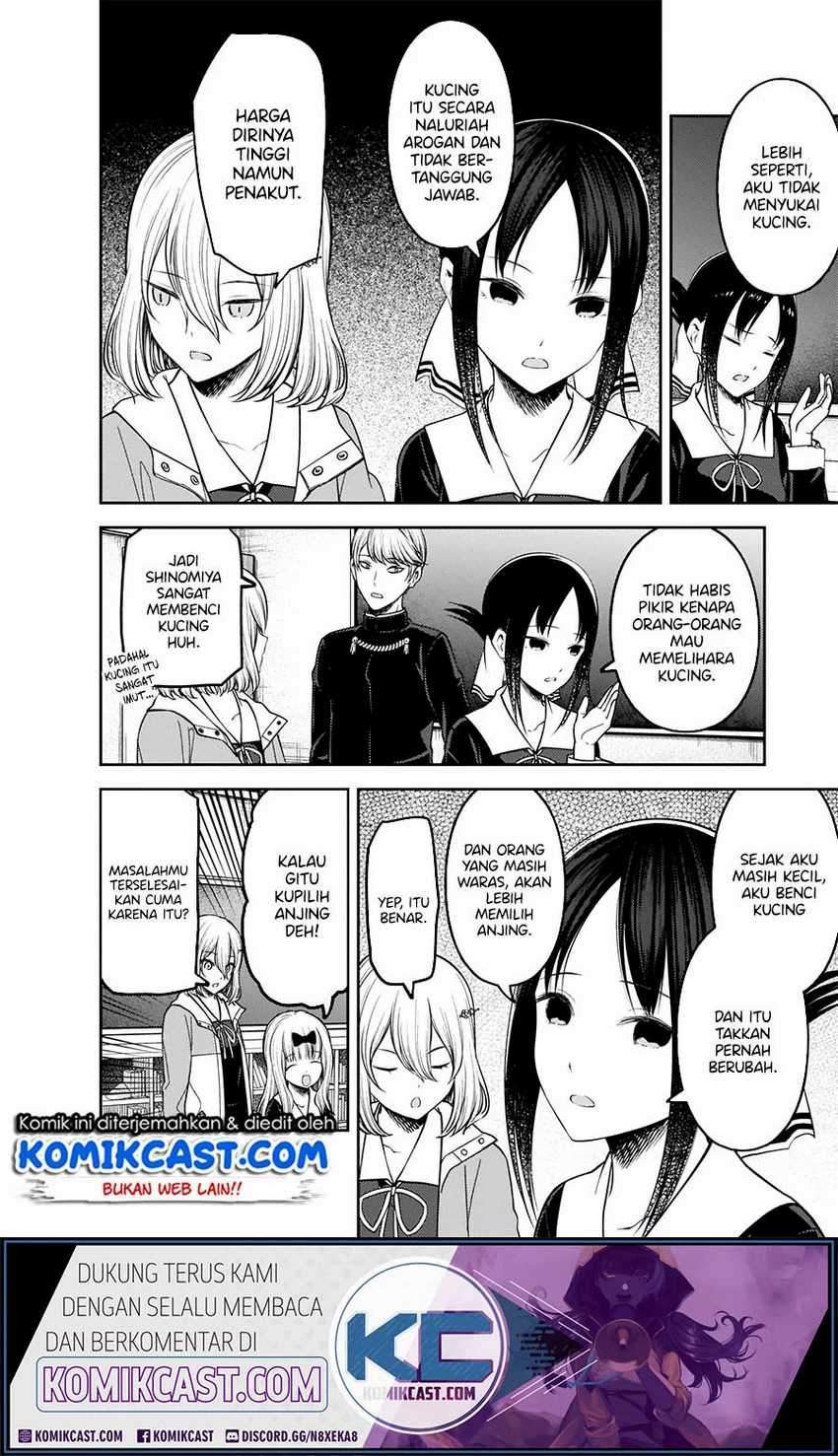 Kaguya-sama wa Kokurasetai – Tensai-tachi no Renai Zunousen Chapter 214HQ Bahasa Indonesia