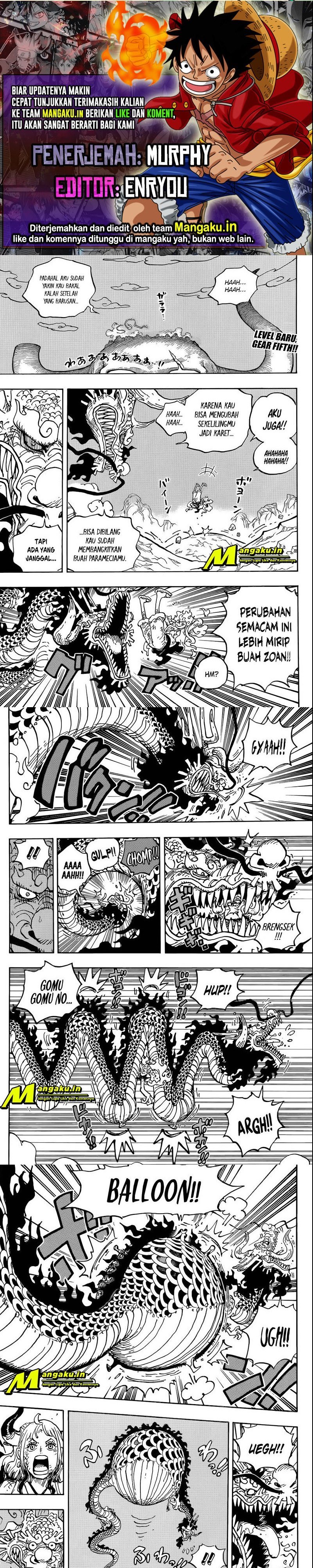 One Piece Chapter 1045 HQ Bahasa Indonesia