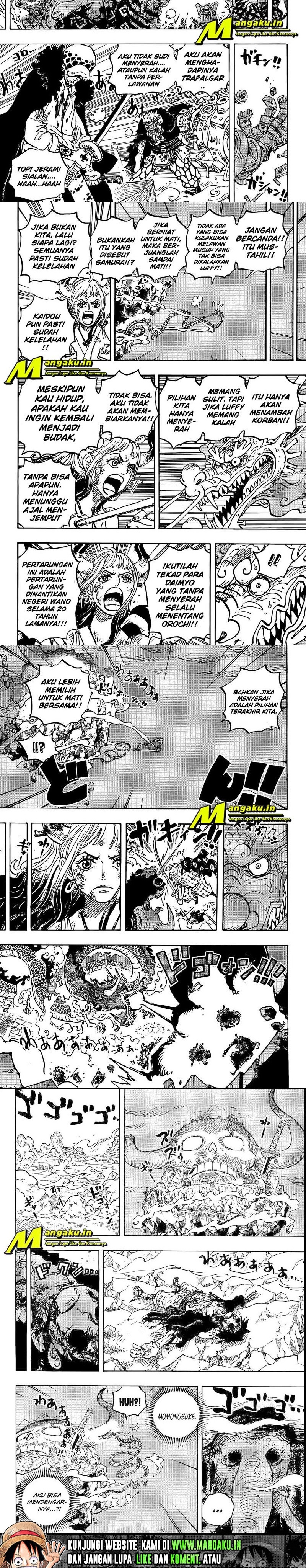 One Piece Chapter 1043 HQ Bahasa Indonesia