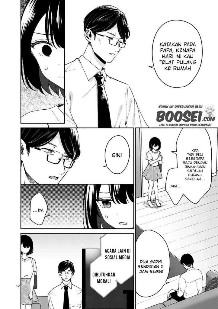 Shiotaiou no Sato-san ga Ore ni dake Amai Chapter 13 Bahasa Indonesia