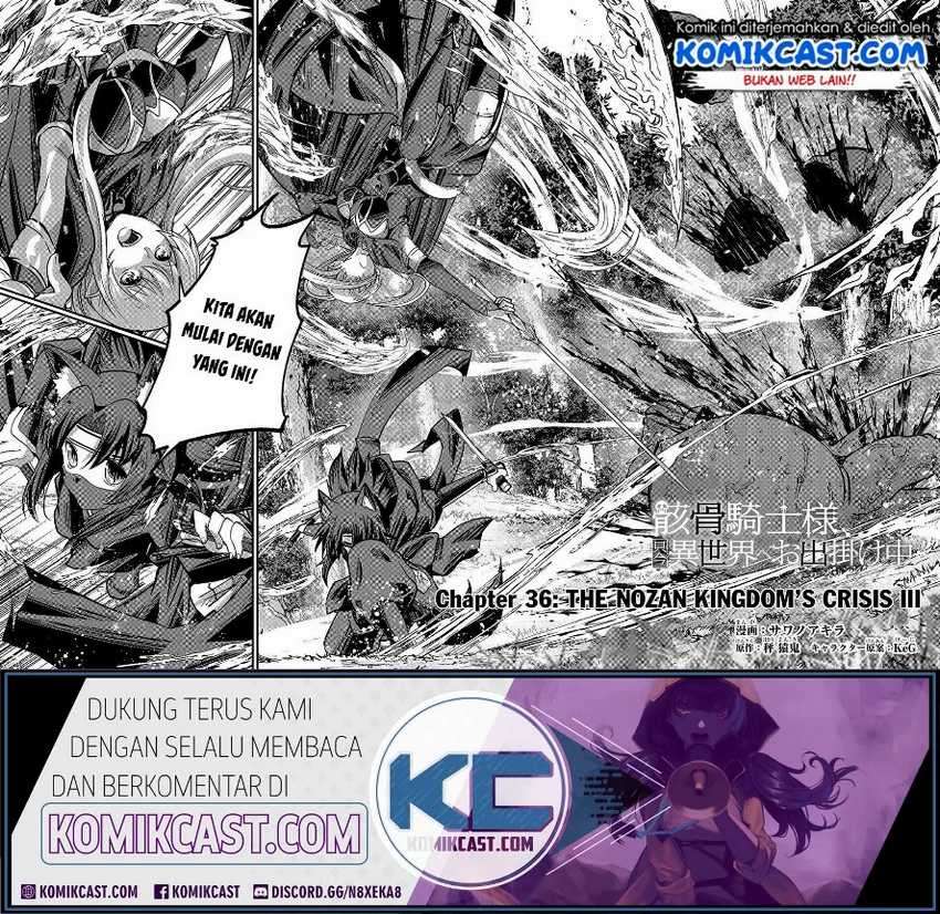 Gaikotsu Kishi-sama Tadaima Isekai e o Dekake-chuu Chapter 36 Bahasa Indonesia