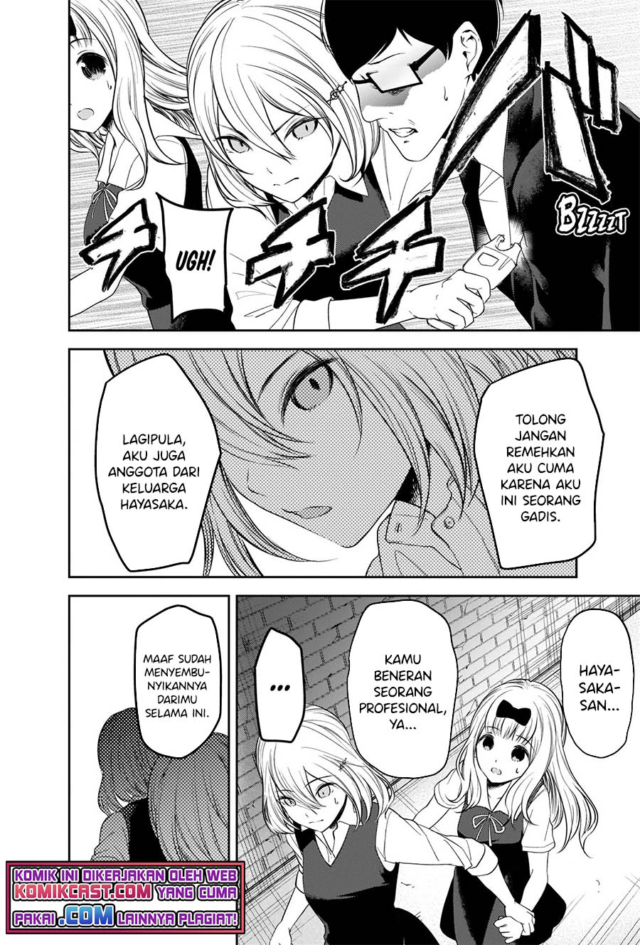 Kaguya-sama wa Kokurasetai – Tensai-tachi no Renai Zunousen Chapter 255 Bahasa Indonesia