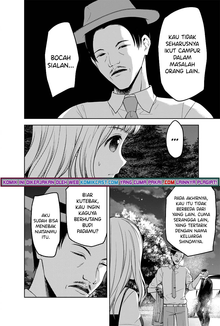 Kaguya-sama wa Kokurasetai – Tensai-tachi no Renai Zunousen Chapter 257 Bahasa Indonesia