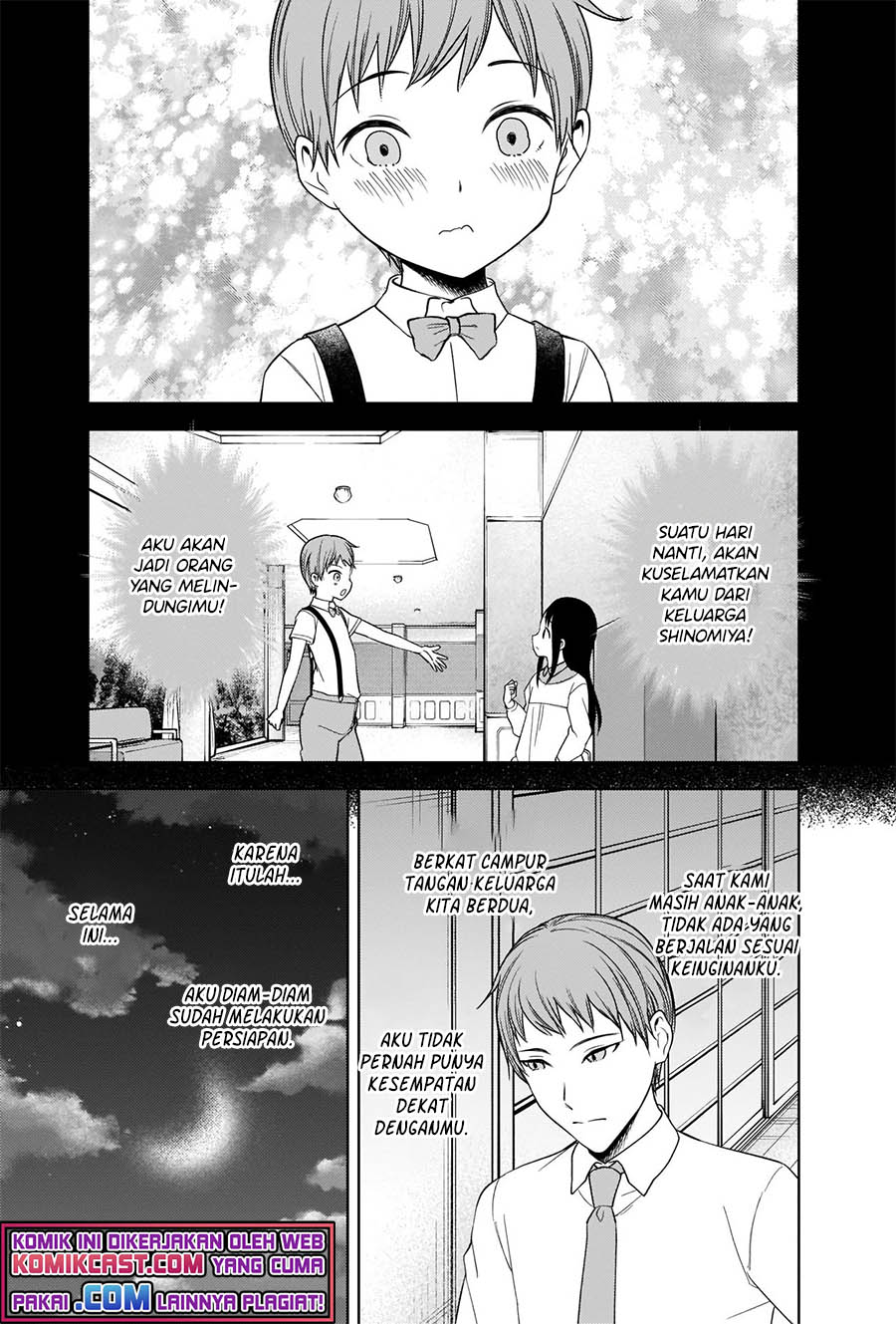 Kaguya-sama wa Kokurasetai – Tensai-tachi no Renai Zunousen Chapter 256 Bahasa Indonesia