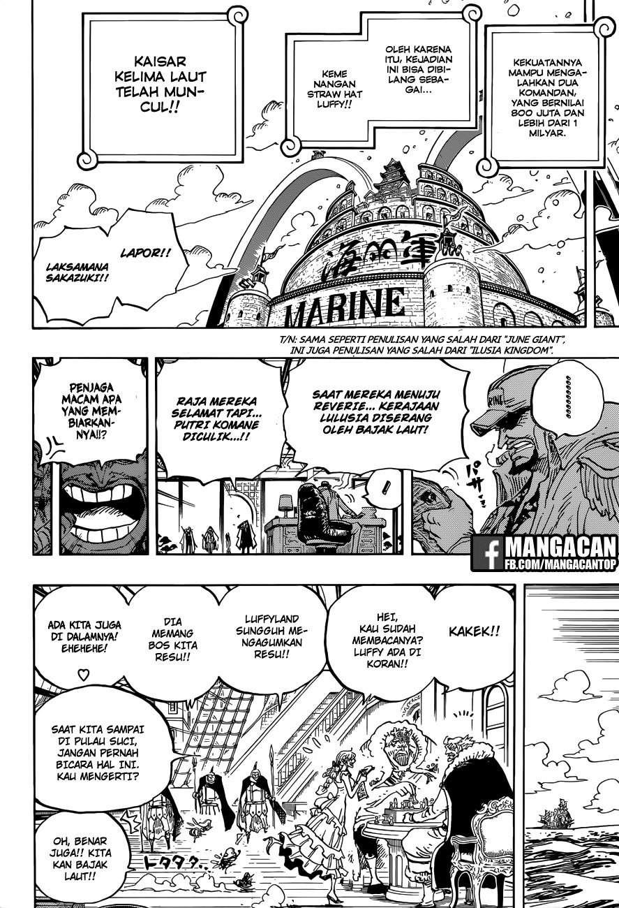 One Piece Chapter 903 Bahasa Indonesia