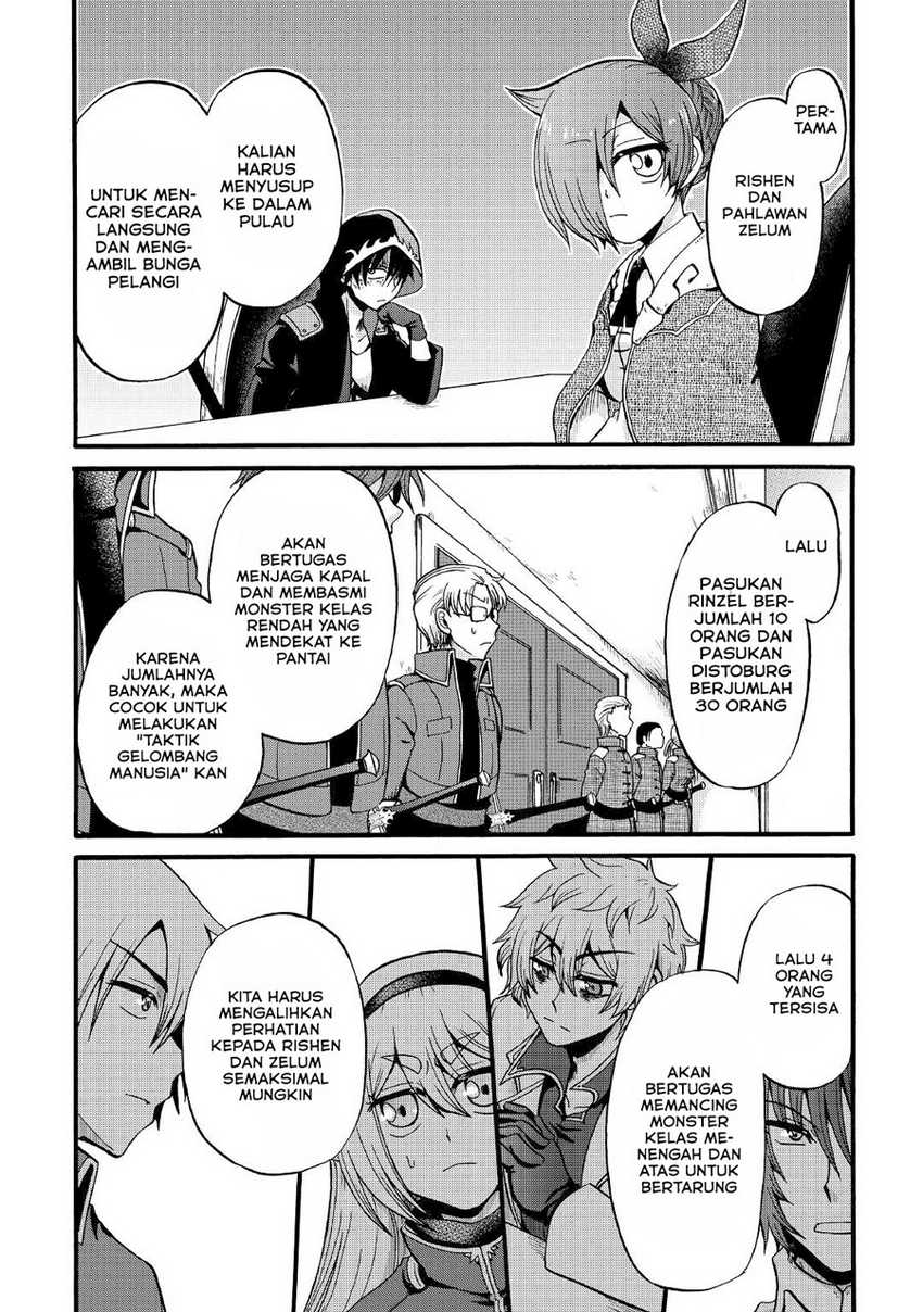 Zensei wa Ken Mikado. Konjou Kuzu Ouji Chapter 16 Bahasa Indonesia