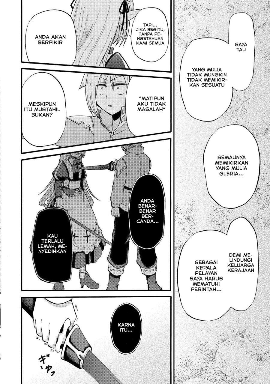 Zensei wa Ken Mikado. Konjou Kuzu Ouji Chapter 13 Bahasa Indonesia